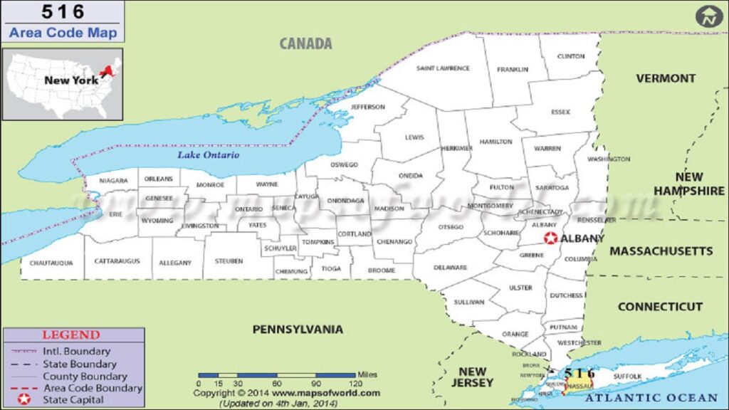 516 Area Code Exploring The Telecommunications Landscape   516 Area Code Map 1024x576 