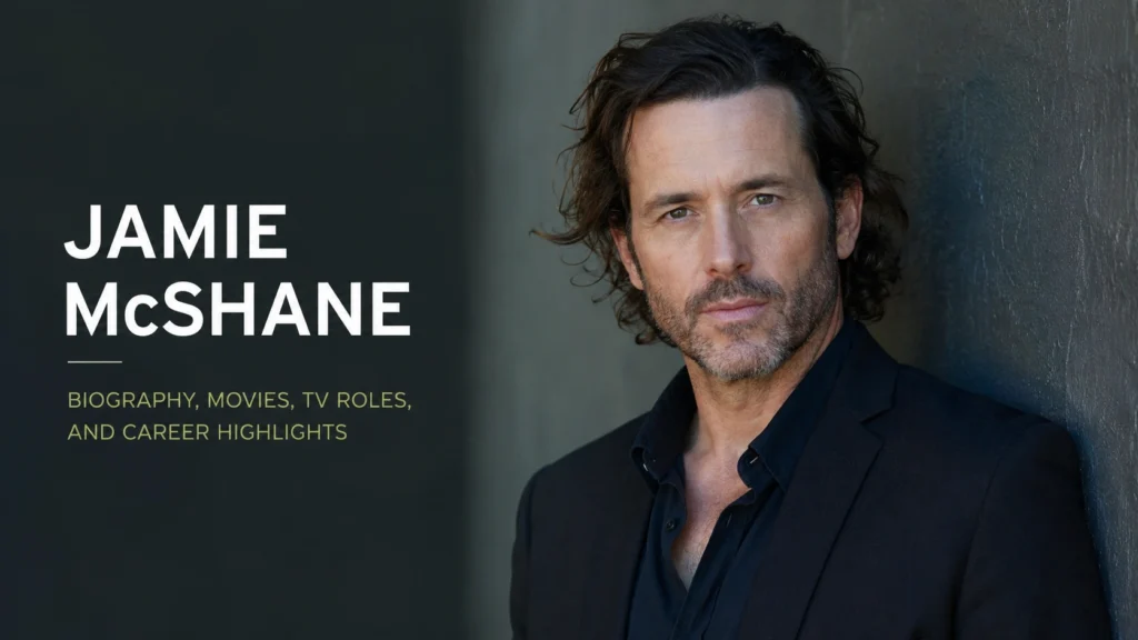 Jamie McShane: Biography, Movies, TV Roles, and Career Highlights