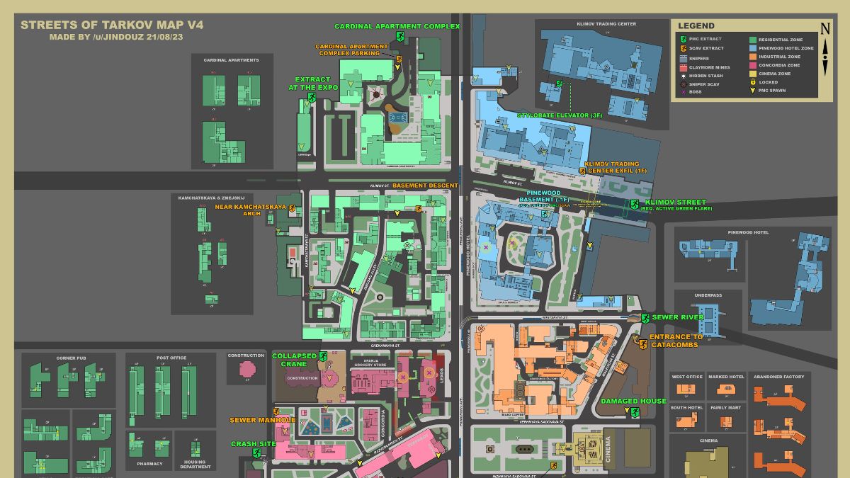 Escape From Tarkov Factory Map - Best Factory Loot and Key Guide