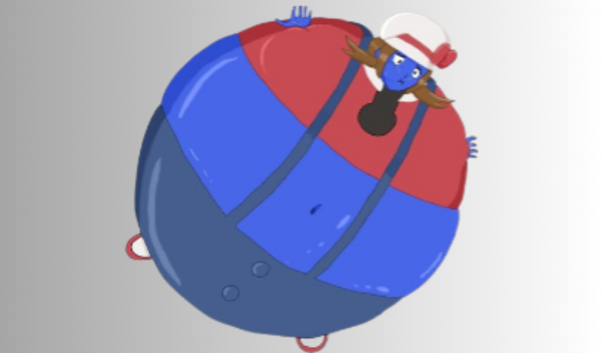 My roblox avatar blueberry inflation 