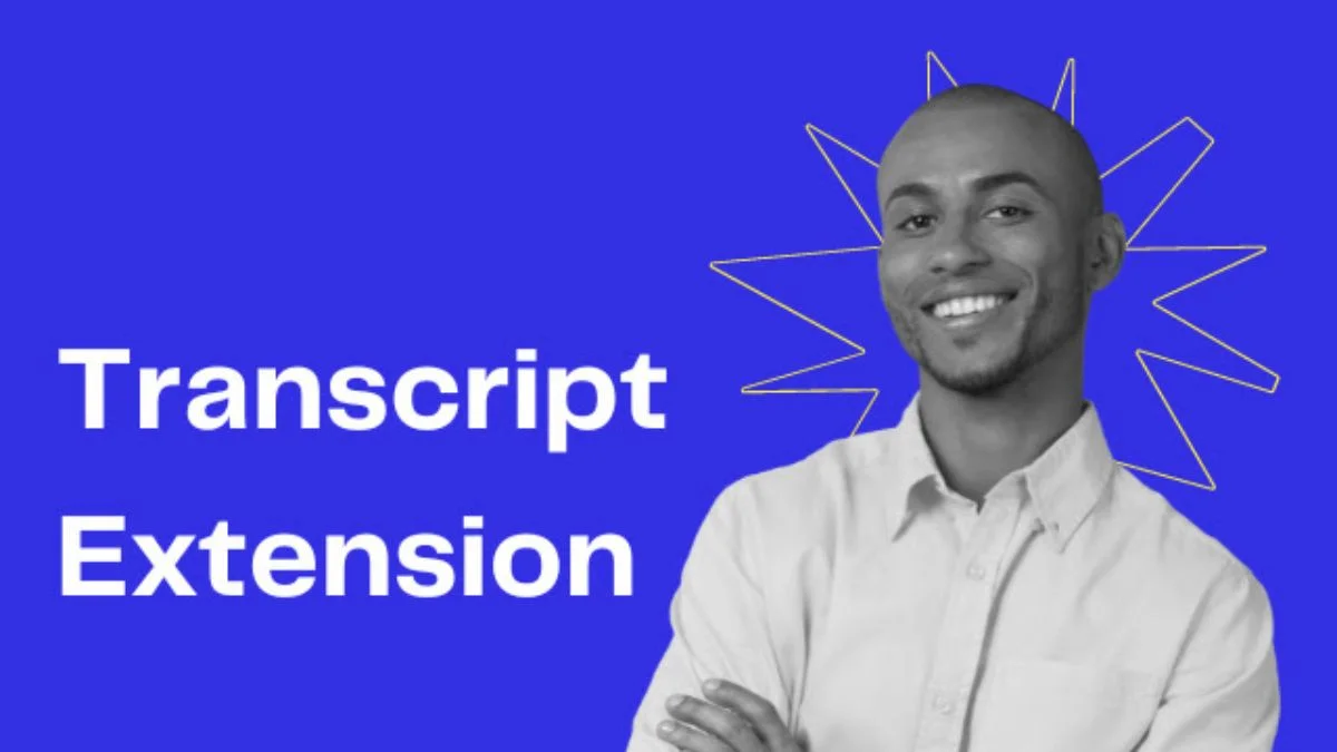 transcript extension