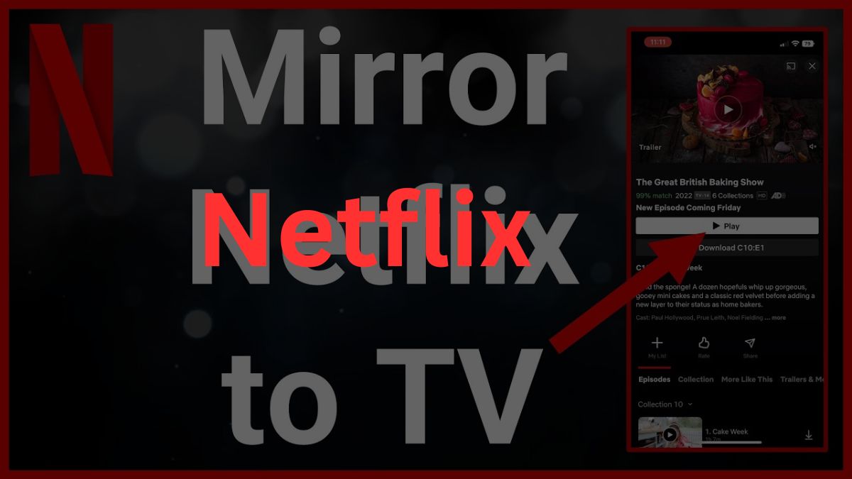 netflix mirror app