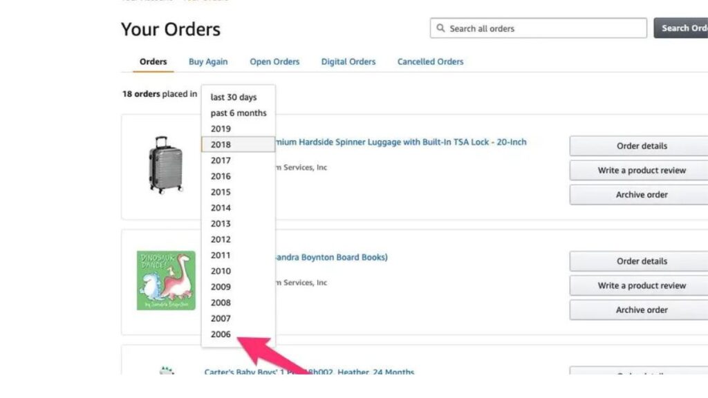 Amazon.com/YourOrders