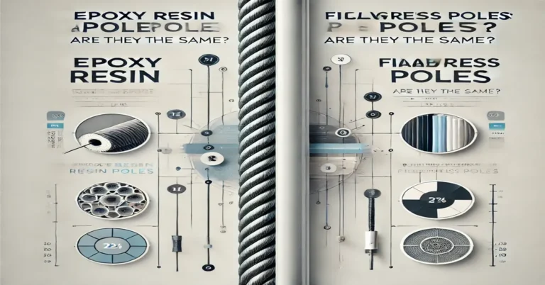 Epoxy Resin Poles and Fiberglass Poles: Are They the Same?