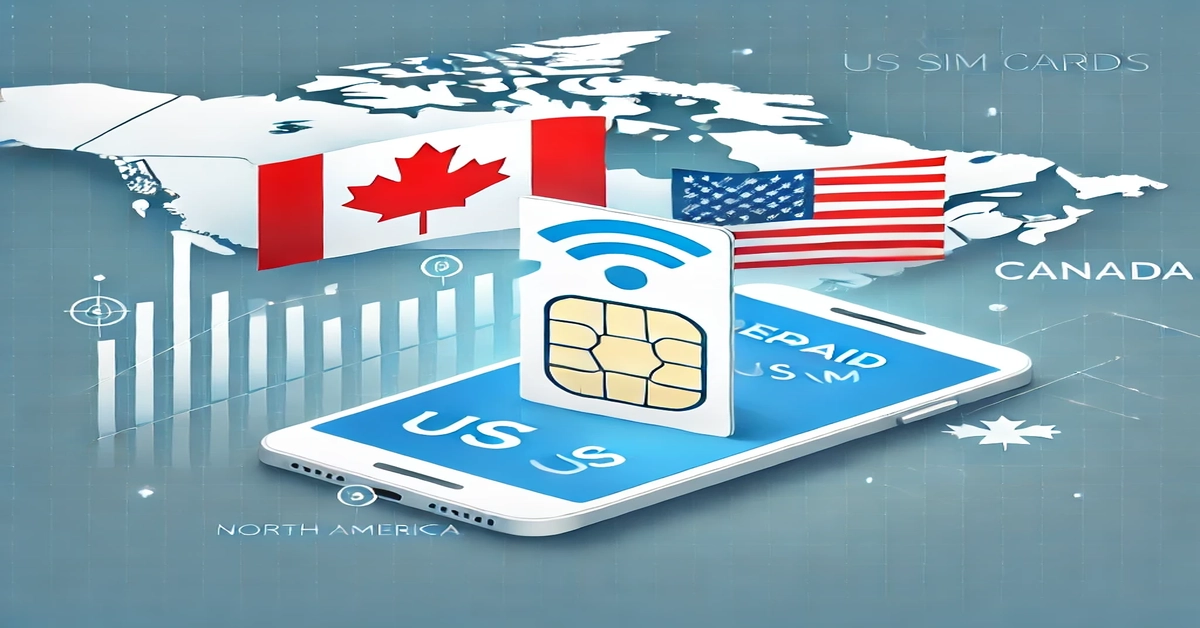 Prepaid US SIM Card for Canada Travel