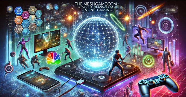 The MeshGameCom: Revolutionizing Online Gaming