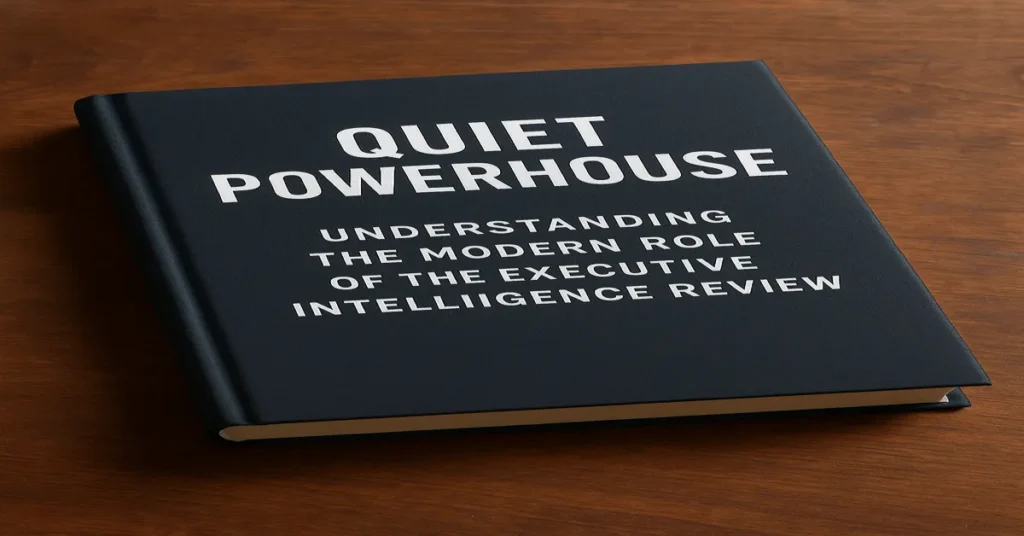 Executive Intelligence review​