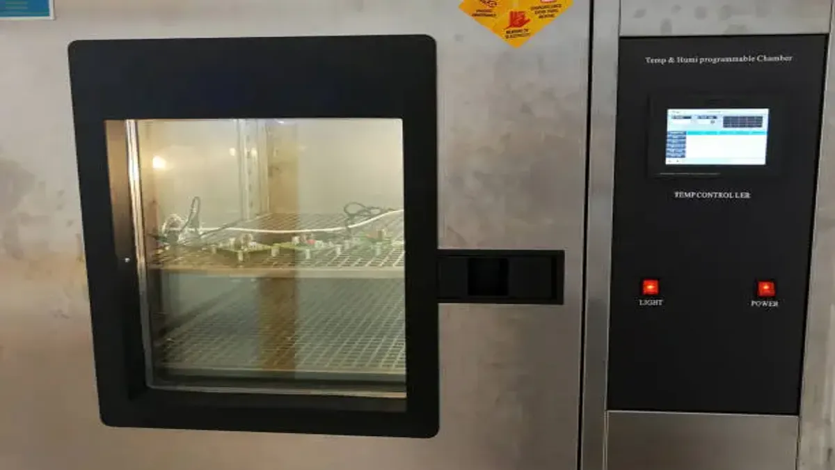 Dust Test Chamber