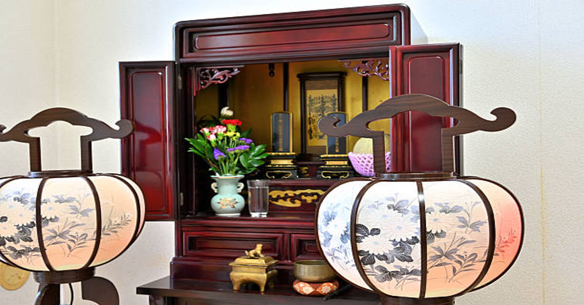 Japanese Antique Home Shrine