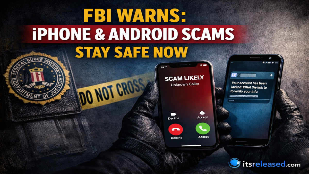 FBI Warns iPhone Android Scams