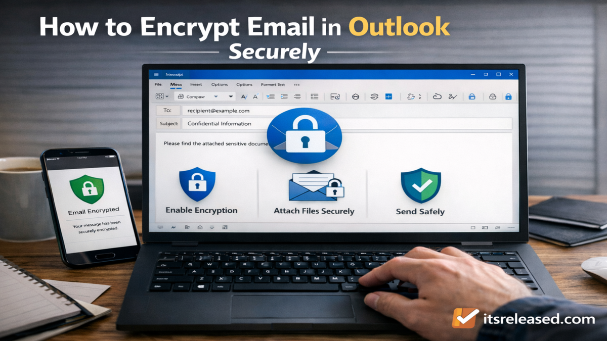 How to Encrypt Email in Outlook