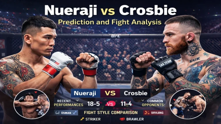 Nueraji vs Crosbie Prediction