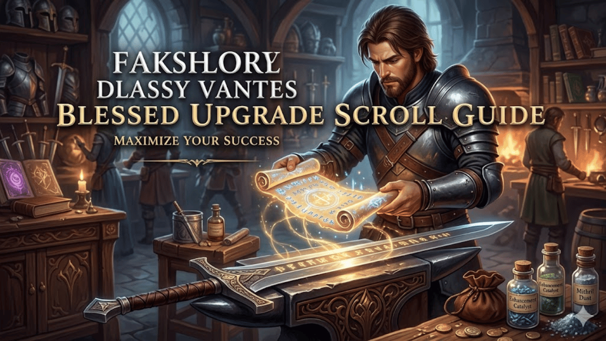 Blessed Upgrade Scroll