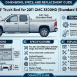 6.5' Truck Bed for a2011gmc3500hd