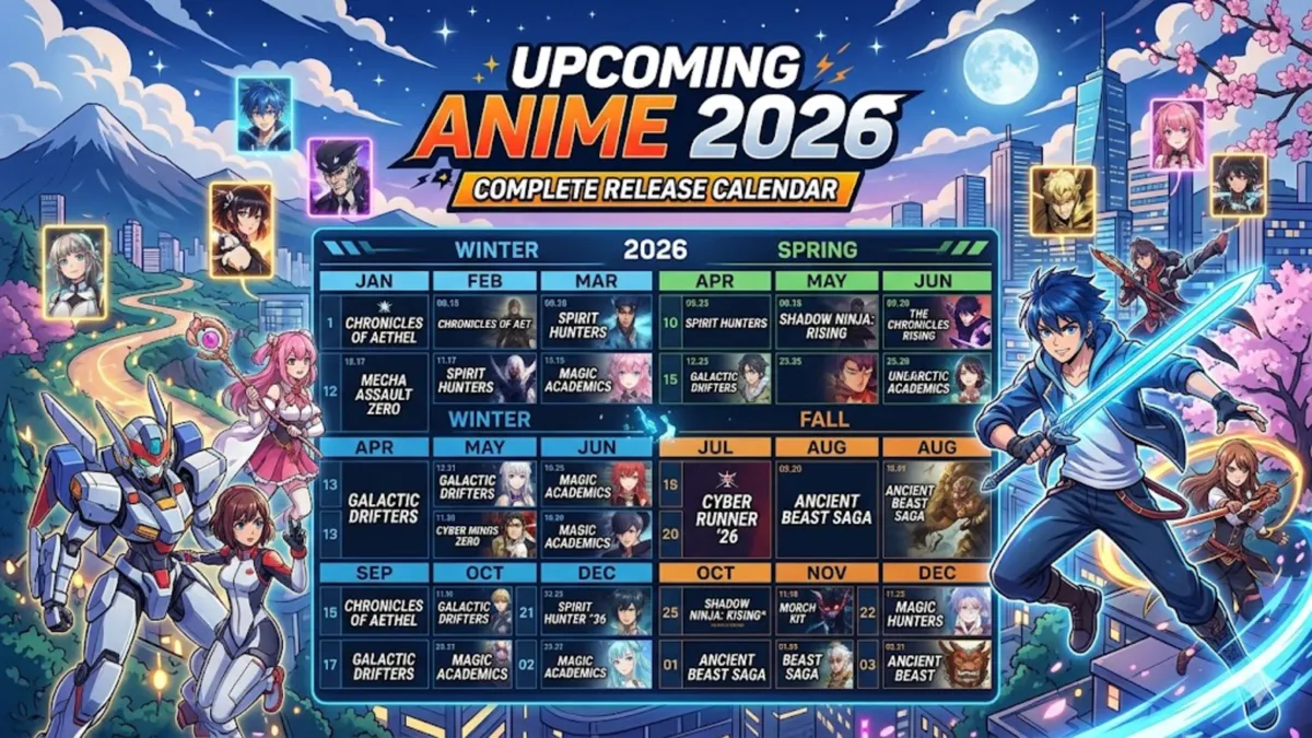 Upcoming Anime