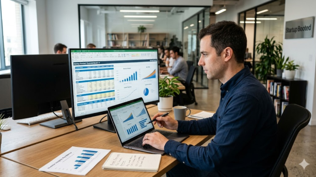 Startup Booted Financial Modeling