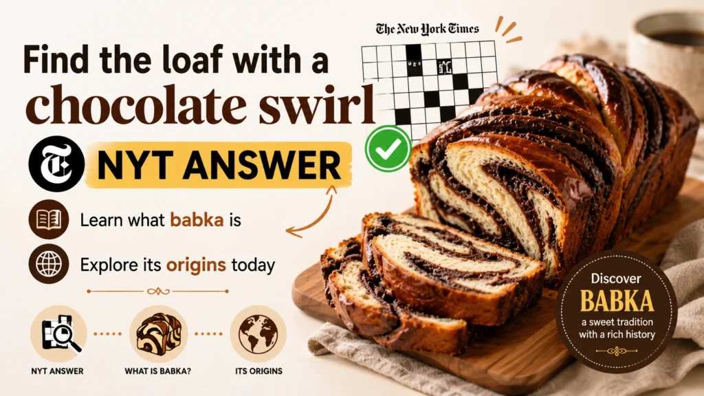 Loaf With a Chocolate Swirl NYT: The Babka Answer Explained