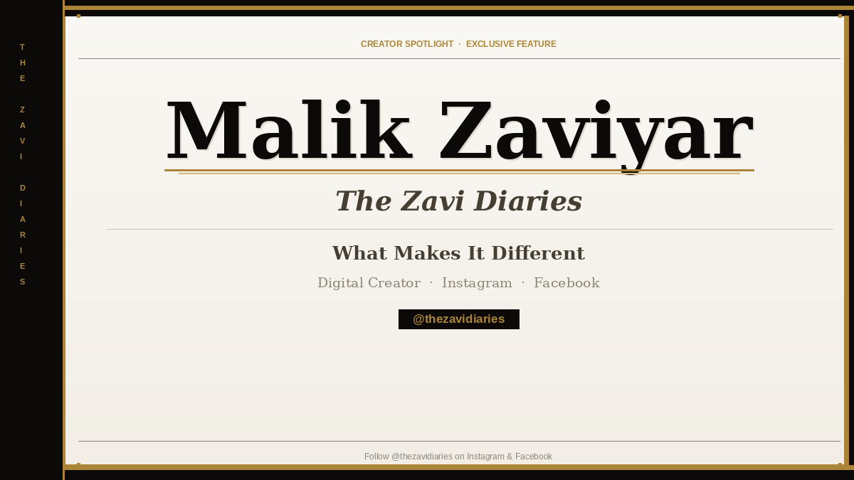 Malik Zaviyar