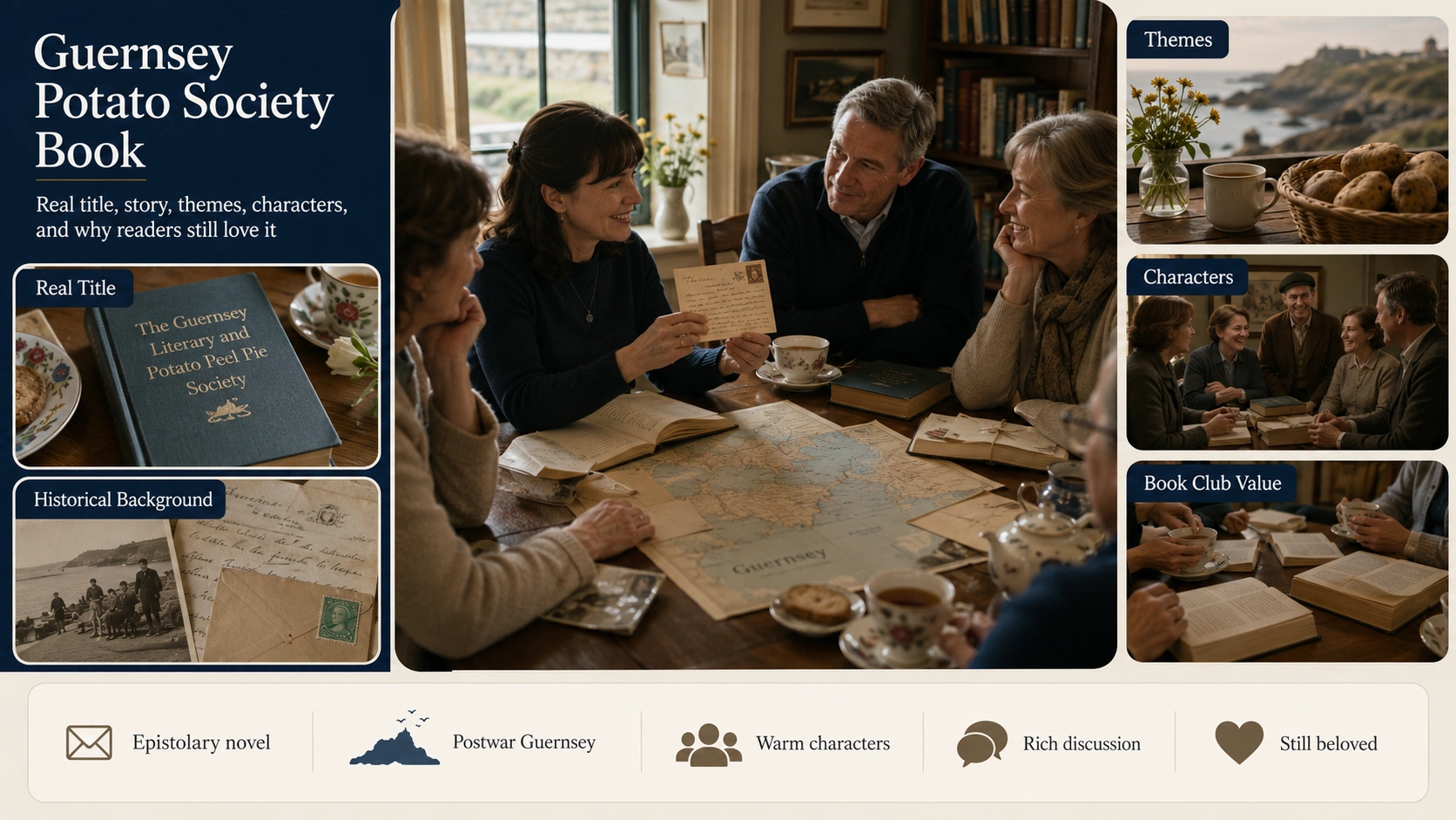 Guernsey Potato Society Book: A Complete Reader’s Guide to the Beloved Novel
