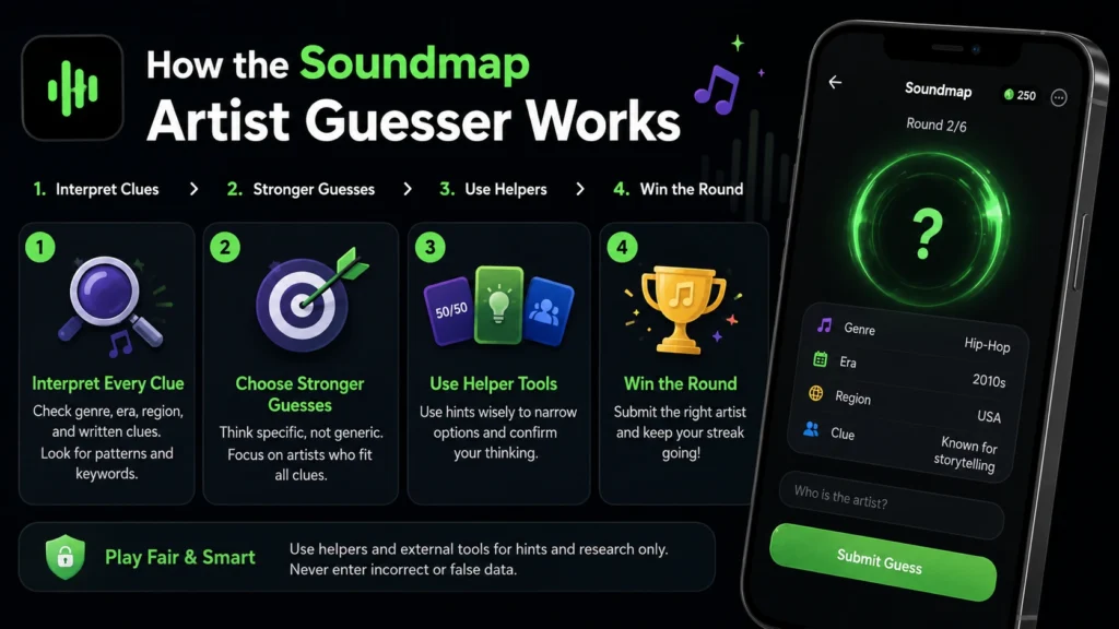 Soundmap Artist Guesser: Complete Strategy, Clue, and Solver Guide